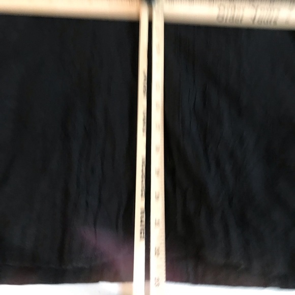 Chico’s size 3  fits 14-16 lightweight black knife pleated lined jacket - Picture 3 of 9